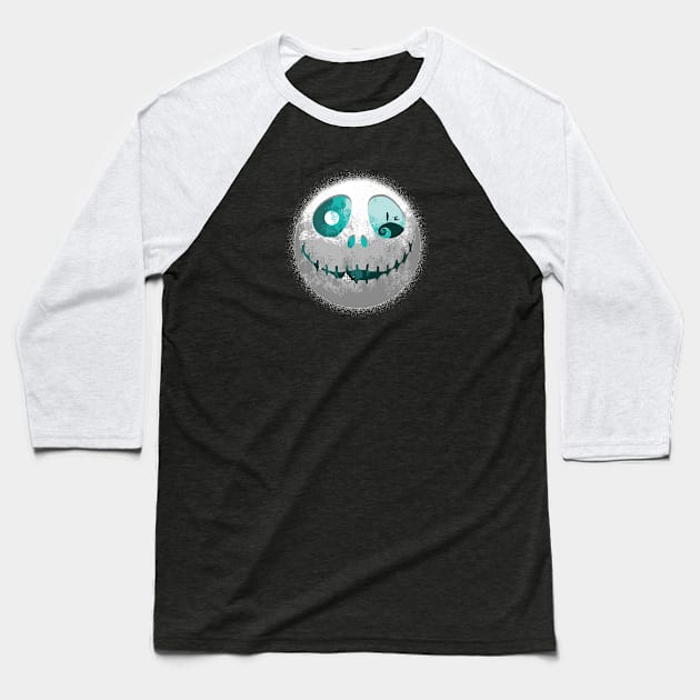 Jack's Moon Baseball T-Shirt by StevenToang